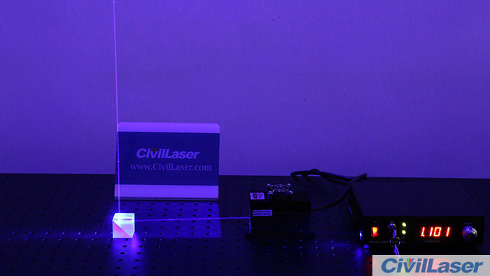 465nm 1.5W Blue Laser with power driver (From CivilLaser)